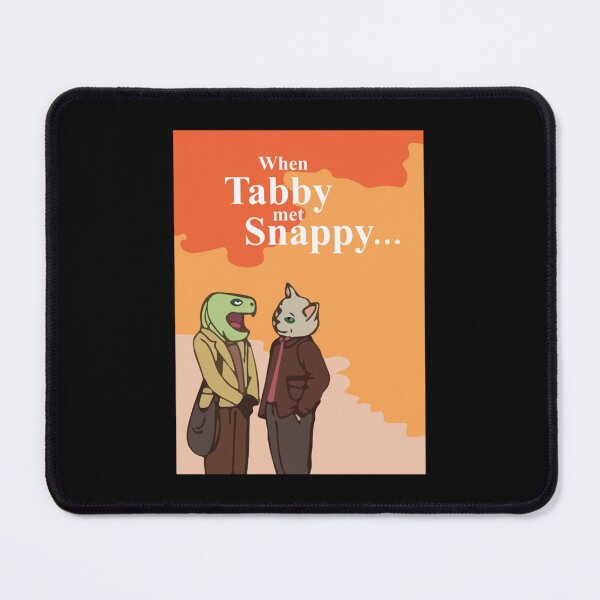 Item preview, when tabby met snappy designed and sold by VintessaShop.