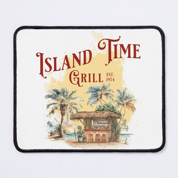 Item preview, Island Time Grill designed and sold by Shipwrecked2020.