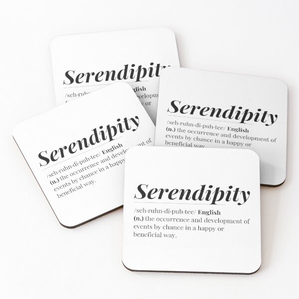 Artikelvorschau, Serendipity-Wortdefinition entworfen und verkauft von Feather n' Ink.