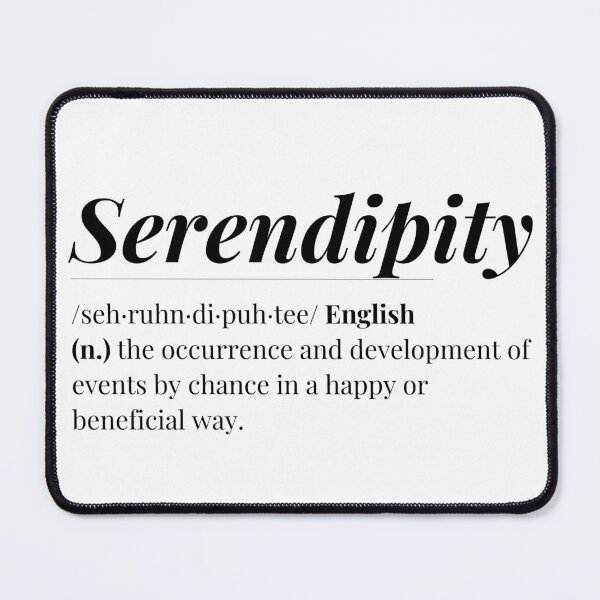 Item preview, Serendipity Word Definition  designed and sold by Feather n'  Ink.