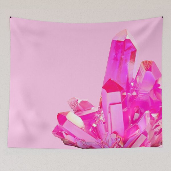 Item preview, Hot Pink Crystal Points, Pink Crystal, Crystals, Crystal, Hot Pink, Barbie Pink, Crystal Point designed and sold by Clancy Rodgers.