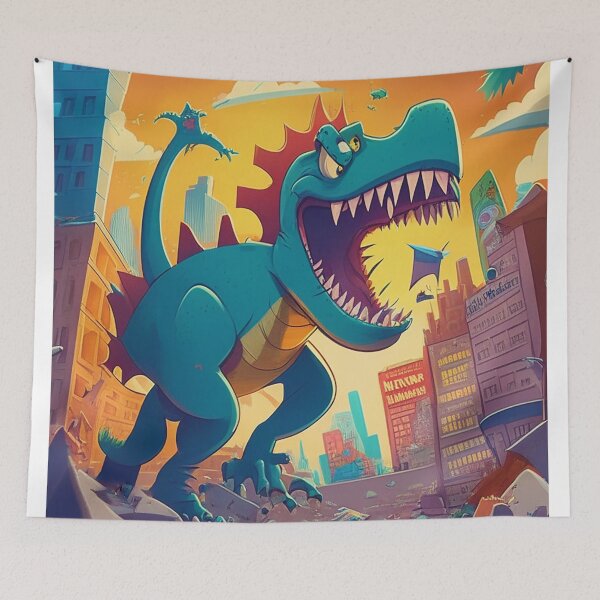 Item preview, Dinosaur Attack The City designed and sold by danielleMarcel.