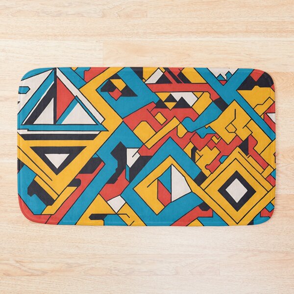 Item preview, Urban Geometry: A Seamless Graffiti Art designed and sold by LeonAndrewRazon.