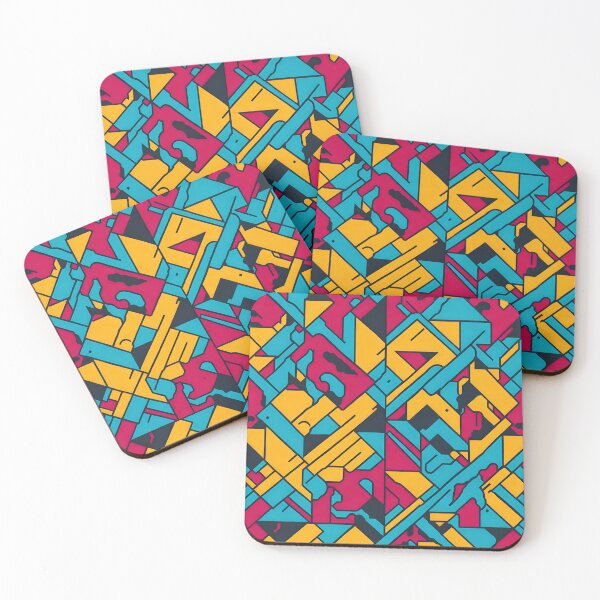 Item preview, Urban Geometry: A Seamless Graffiti Art designed and sold by LeonAndrewRazon.