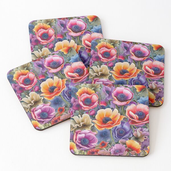 Item preview, Flower Pattern - Anemone designed and sold by Klara Acel.