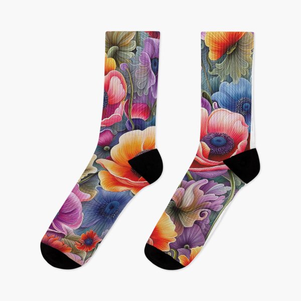 Item preview, Flower Pattern - Anemone designed and sold by Klara Acel.