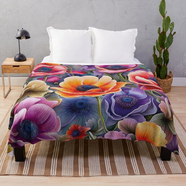 Item preview, Flower Pattern - Anemone designed and sold by Klara Acel.