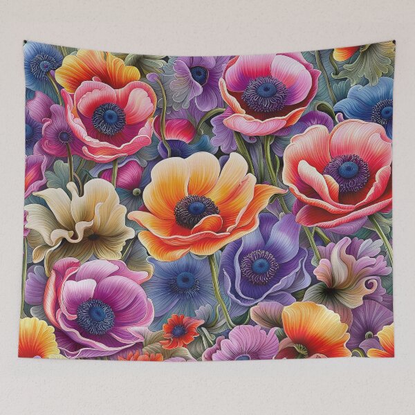 Item preview, Flower Pattern - Anemone designed and sold by Klara Acel.