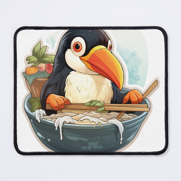 Item preview, Toucan Ramen Retreat designed and sold by MamiUmami.