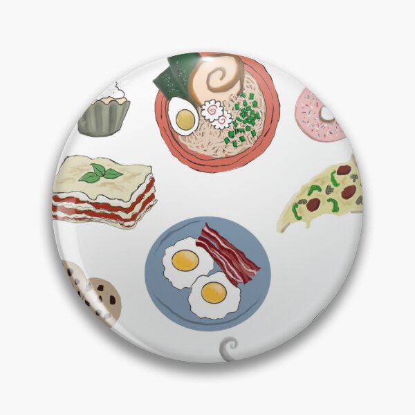 Artikelvorschau, Comfort Foods Aufkleberseite/Bild entworfen und verkauft von VintageRepose.