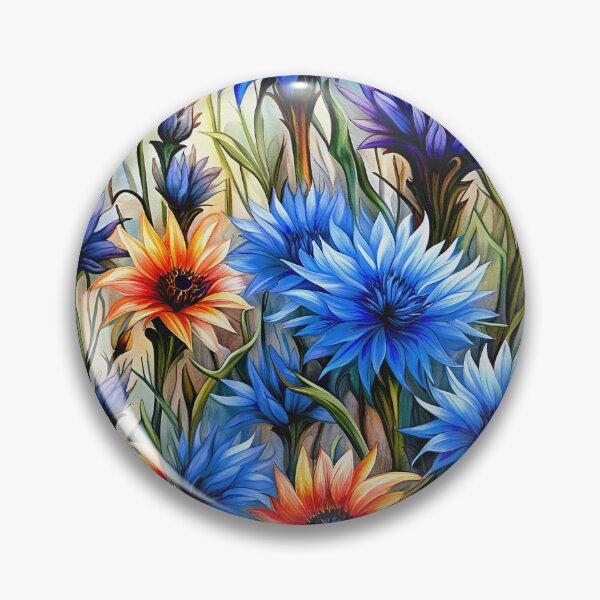 Item preview, Flower Pattern - Wildflowers designed and sold by Klara Acel.