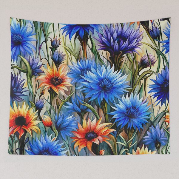 Item preview, Flower Pattern - Wildflowers designed and sold by Klara Acel.