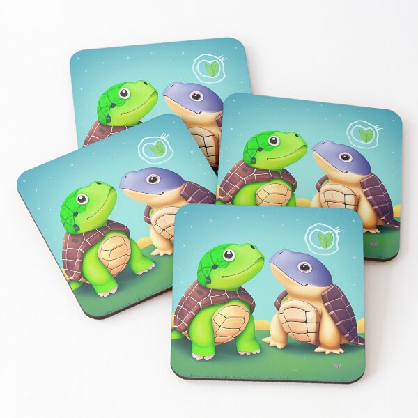 Item preview, Cute Turtle Art- Friendship, Perseverance, Self- Discovery designed and sold by osoromogulk.