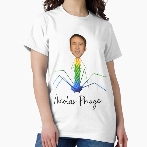 Nicolas Phage Bacteriophage Virus Classic T-Shirt
