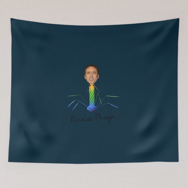 Item preview, Nicolas Phage Bacteriophage Virus designed and sold by BoredMaudx.