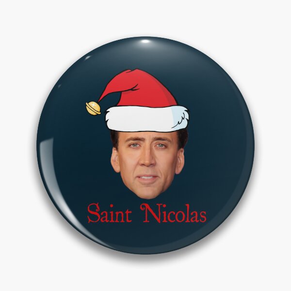 Item preview, Saint Nicolas Cage Christmas  designed and sold by BoredMaudx.