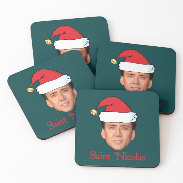 Item preview, Saint Nicolas Cage Christmas  designed and sold by BoredMaudx.