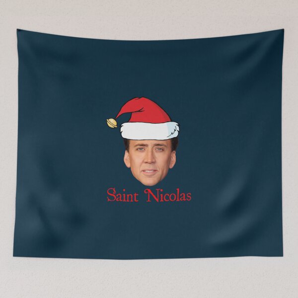 Item preview, Saint Nicolas Cage Christmas  designed and sold by BoredMaudx.