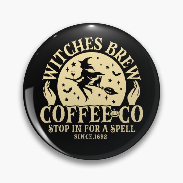 Item preview, Witches Brew Coffee Co Stop in For A Spell, Witch Halloween Coffee Lovers designed and sold by ohmier.