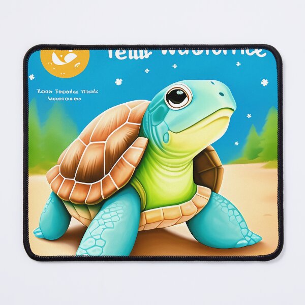 Item preview, Cute Turtle Art- Friendship, Perseverance, Self- Discovery designed and sold by osoromogulk.