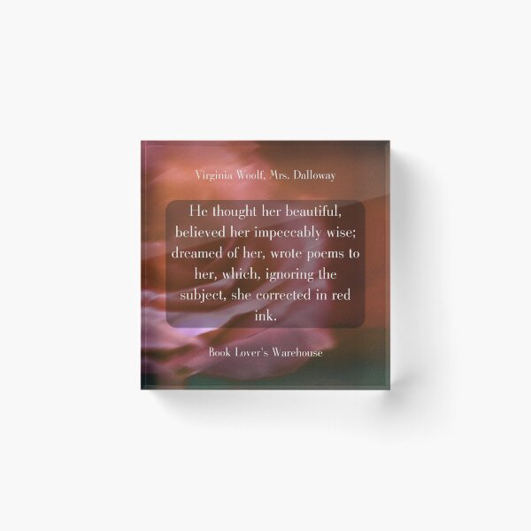 Item preview, Mrs. Dalloway designed and sold by Book Lover's Warehouse.