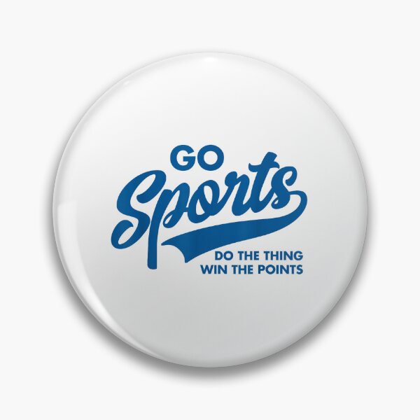 Item preview, Go Sports Do He Hing Win He Points Funny Blue  designed and sold by EmmaHoltere.