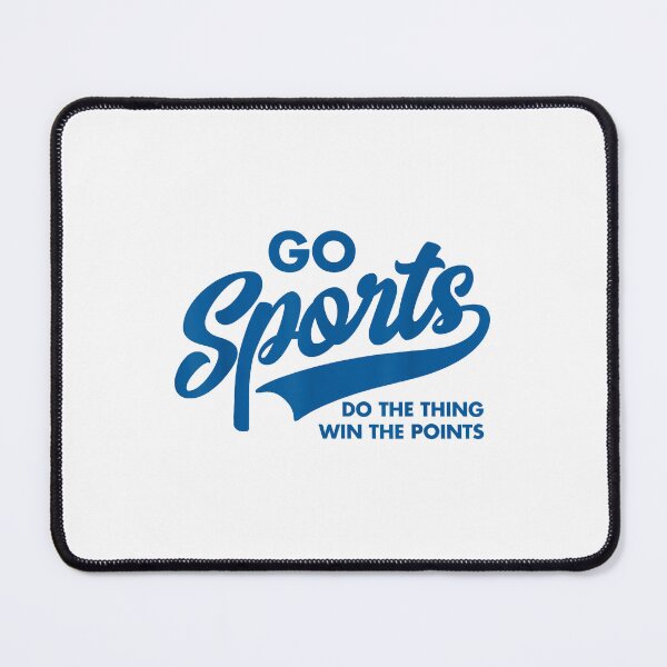 Item preview, Go Sports Do He Hing Win He Points Funny Blue  designed and sold by EmmaHoltere.