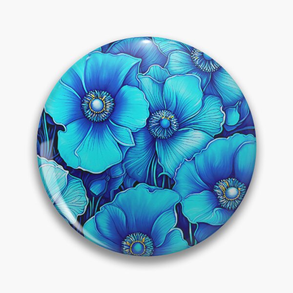 Artikelvorschau, Blumenmuster - Himalaya-Blaumohn entworfen und verkauft von Klara Acel.