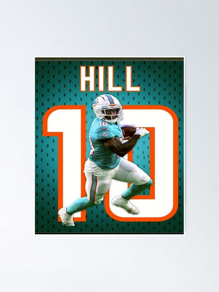 Tyreek Hill Jersey Poster for Sale by lawsmargene