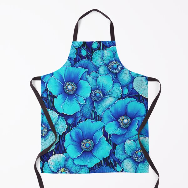 Item preview, Flower Pattern - Himalayan Blue Poppy designed and sold by Klara Acel.