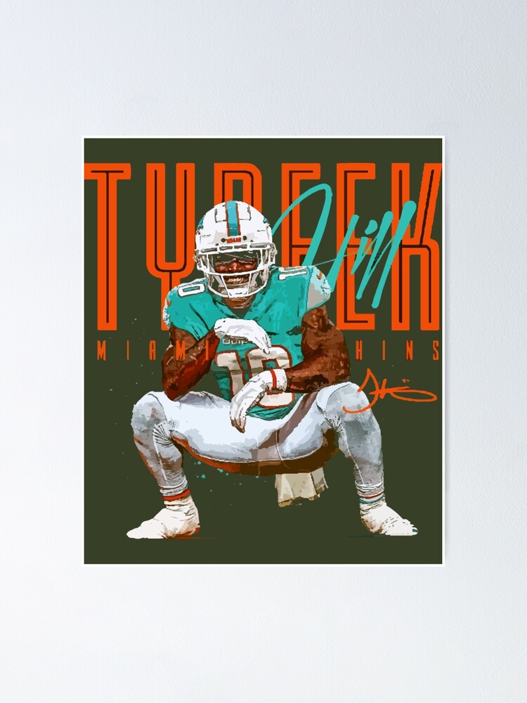 Tua Tagovailoa Jersey Artwork Poster for Sale by lawsmargene