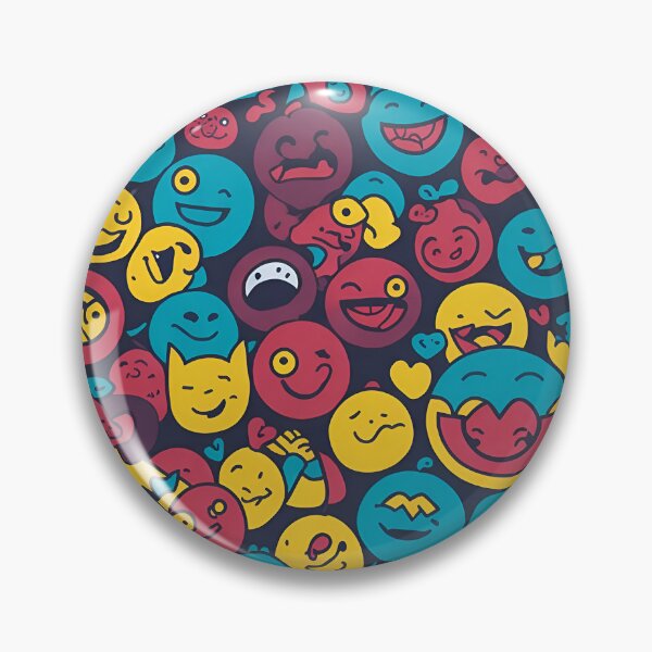 Artikelvorschau, Expressive Emojis: Burst of Vibrant Emotion entworfen und verkauft von LeonAndrewRazon.