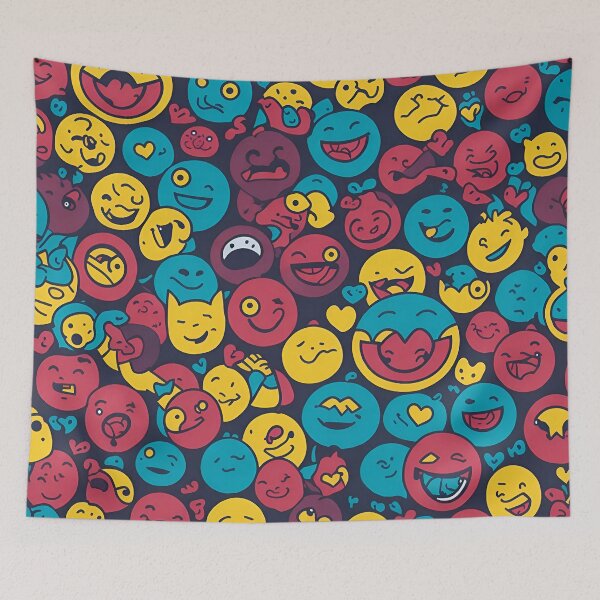 Item preview, Expressive Emojis: Burst of Vibrant Emotion designed and sold by LeonAndrewRazon.
