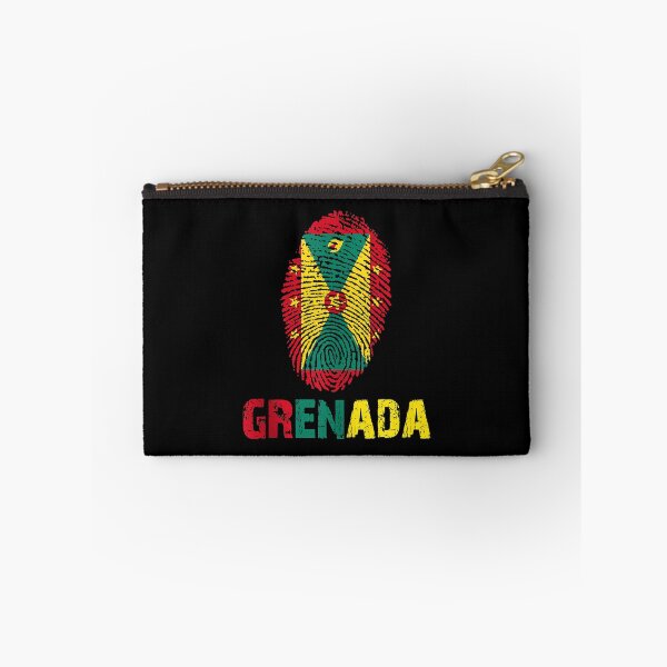 Item preview, GRENADA Finger Print Flag  I Love GRENADA Ravel Ee   designed and sold by EmmaHoltere.
