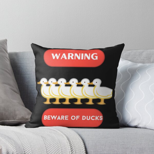 Item preview, Beware of Ducks Sign  designed and sold by Reelyfishing.