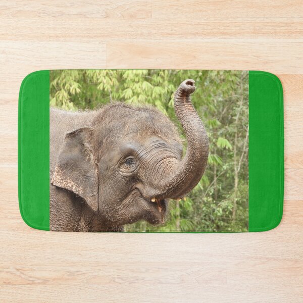 Item preview, Elephant showing of at zoo designed and sold by Mark Grimsley.