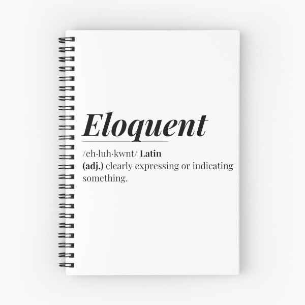 Item preview, Eloquent Word Definition  designed and sold by Feather n'  Ink.