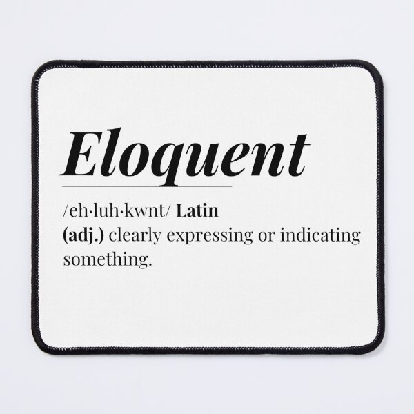 Item preview, Eloquent Word Definition designed and sold by Feather n' Ink.