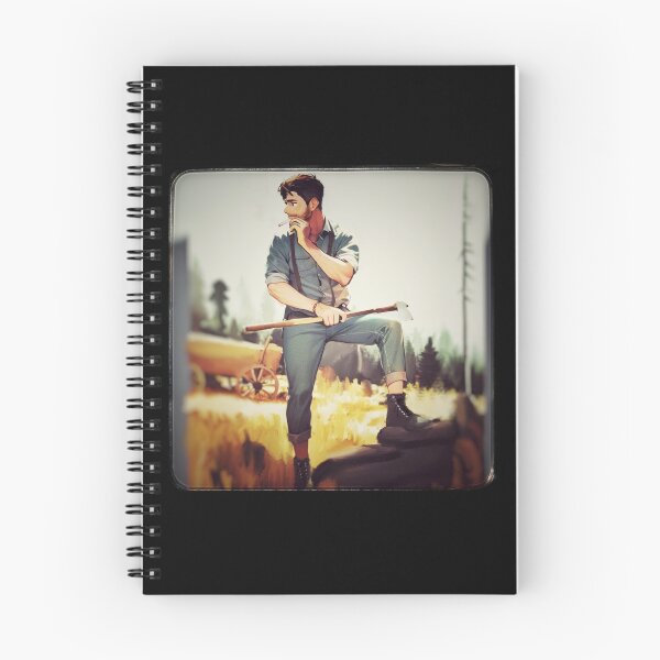 Item preview, Chopping Wood.  designed and sold by HappyRandomArt.