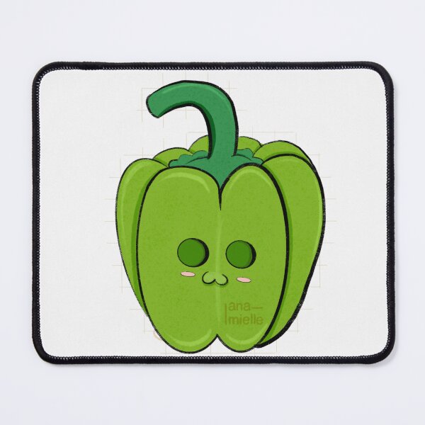Item preview, Cute green pepper designed and sold by AnaMielleArt.