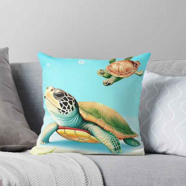 Item preview, Cute Turtle Illustrations designed and sold by audirsfumaw.