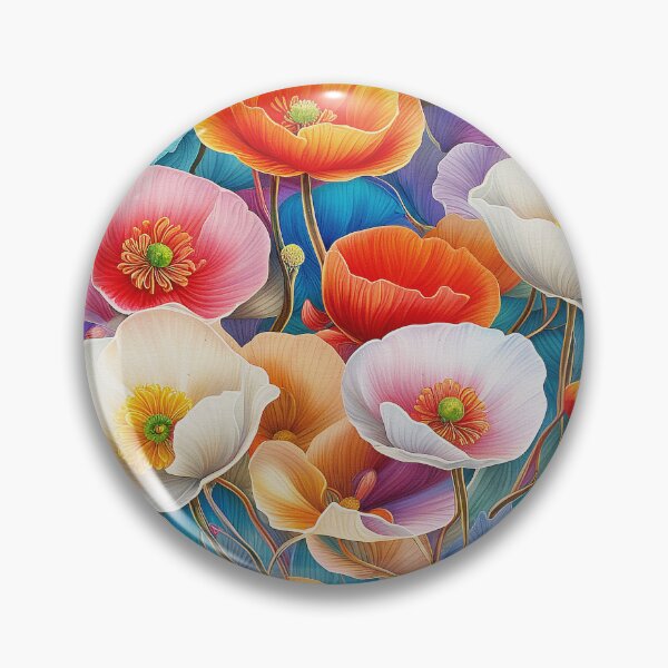 Artikelvorschau, Blumenmuster - Isländischer Mohn 2 entworfen und verkauft von Klara Acel.