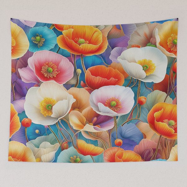Item preview, Flower Pattern - Iceland Poppy 2 designed and sold by Klara Acel.