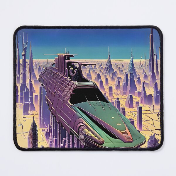 Item preview, Retro-futuristic sci-fi spaceship designed and sold by ArthurVandelay.