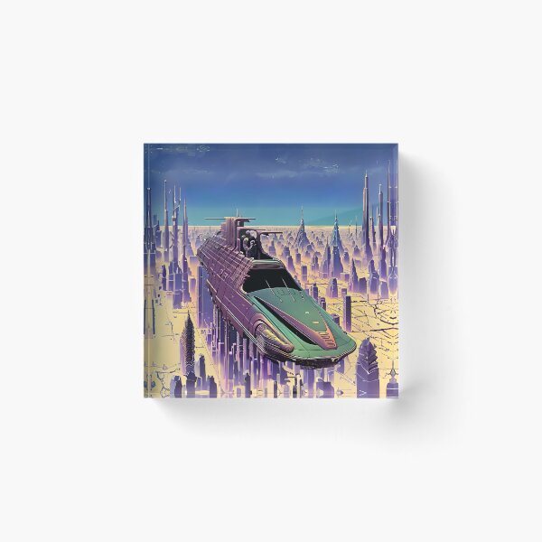 Item preview, Retro-futuristic sci-fi spaceship designed and sold by ArthurVandelay.