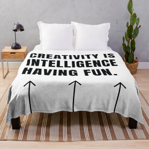 Item preview, Creativity is Intelligence Having Fun - Albert Einstein designed and sold by wavede.