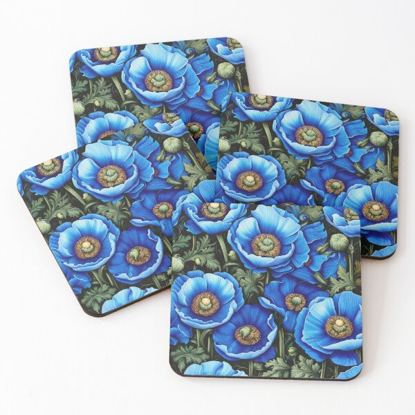 Item preview, Flower Pattern - Himalayan Blue Poppy 2 designed and sold by Klara Acel.