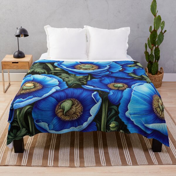 Item preview, Flower Pattern - Himalayan Blue Poppy 2 designed and sold by Klara Acel.