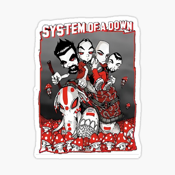 Toxicity SOAD - System Of A Down - Sticker