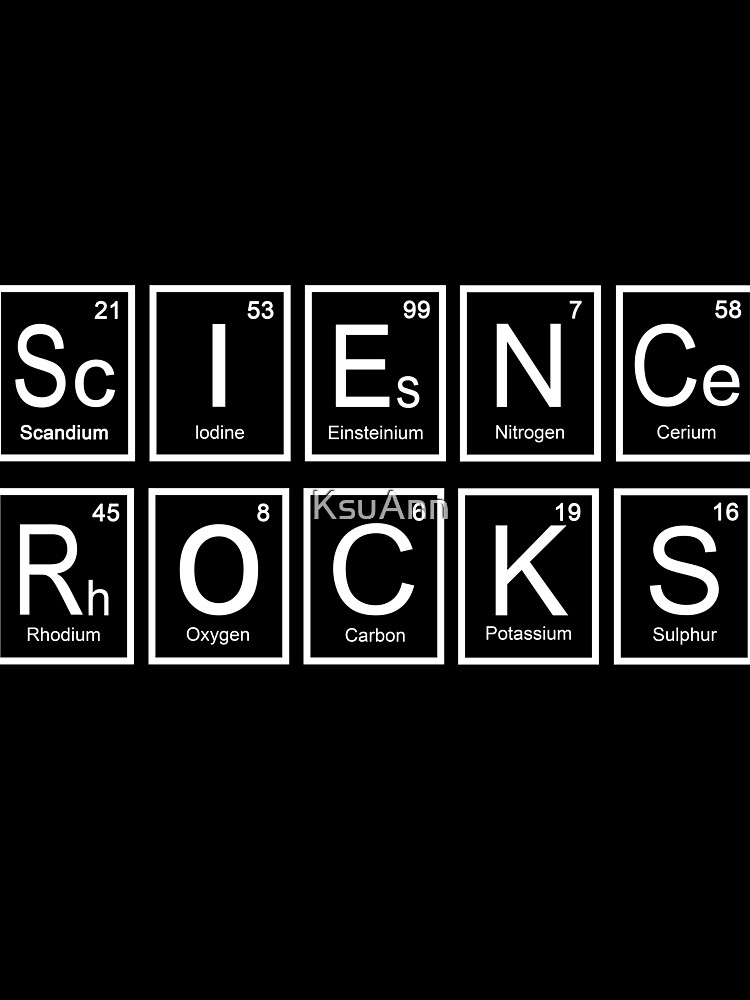 Thumbnail 3 of 3, Scarf, Science Rocks designed and sold by KsuAnn.